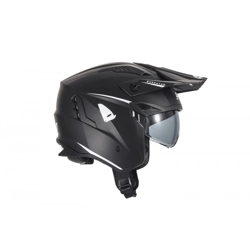 Casco Jet UFO Sheratan 2025 Nero HE13002