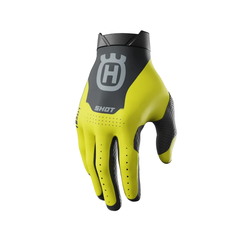 Gants Shot Lite Husqvarna Noir 2025