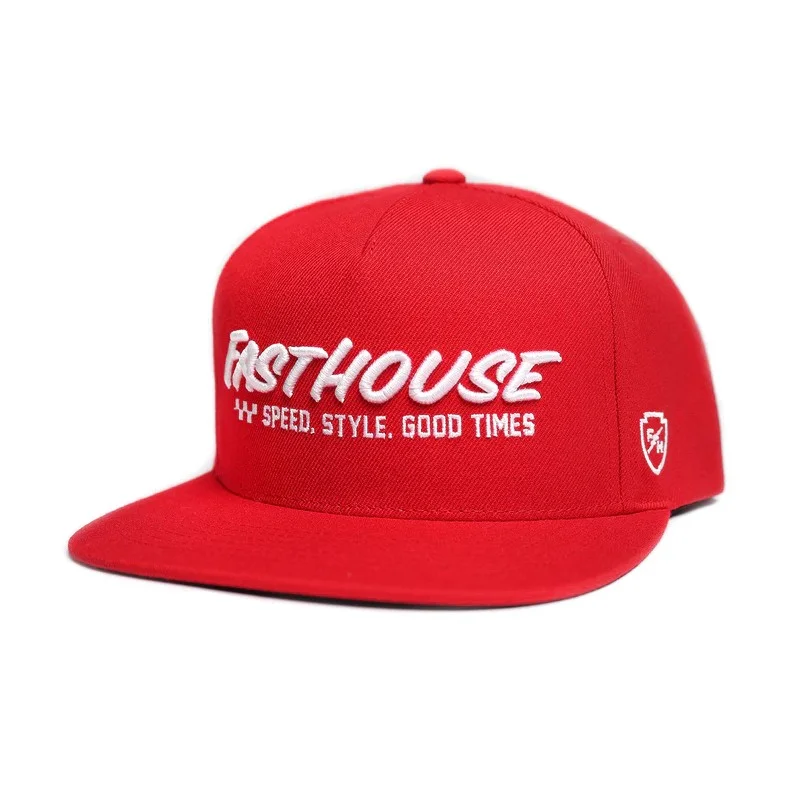 Fasthouse Essential Hat red 600028-40-OS Fasthouse Caps and beanies & socks & surf shorts