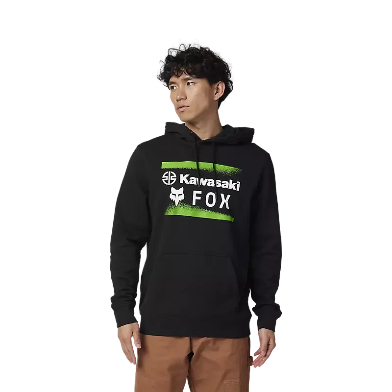 Fox x Kawasaki hoodie black 32105-001 Fox hoodies-sweaters-Jacket-Pants