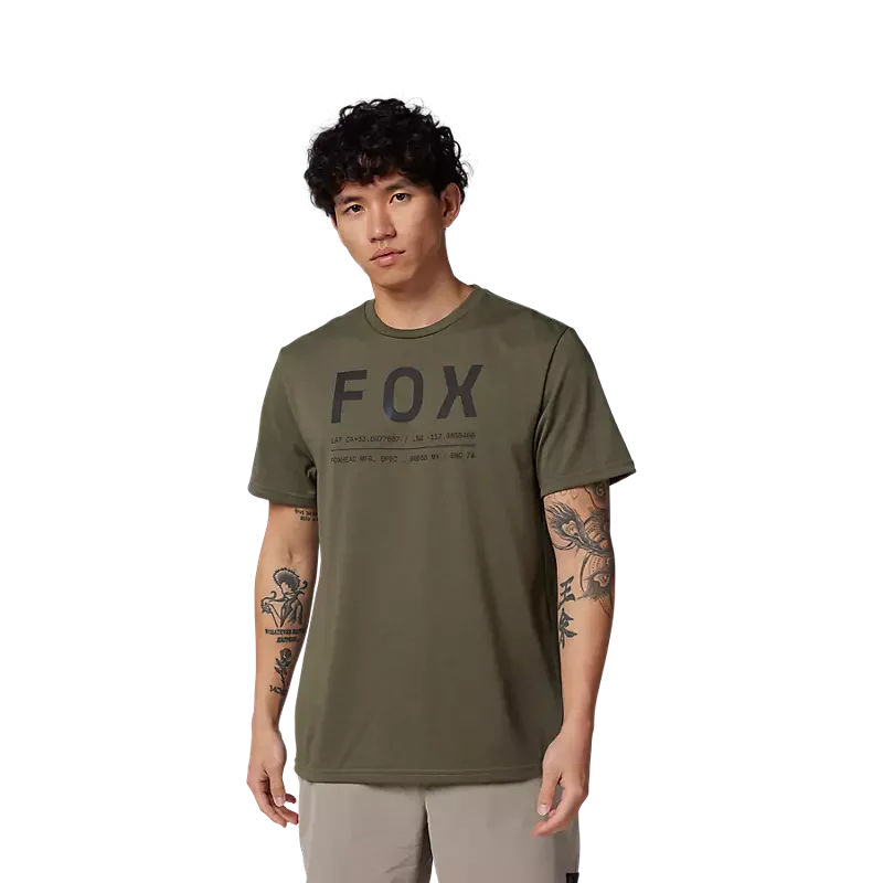 T-Shirt Fox Non Stop Tech Olive Green 31688-099 Fox T-Shirt & Tank