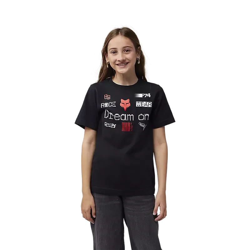 T-Shirt FOX Youth RS Dream Black 32887-001 Fox Streetwear mx youth