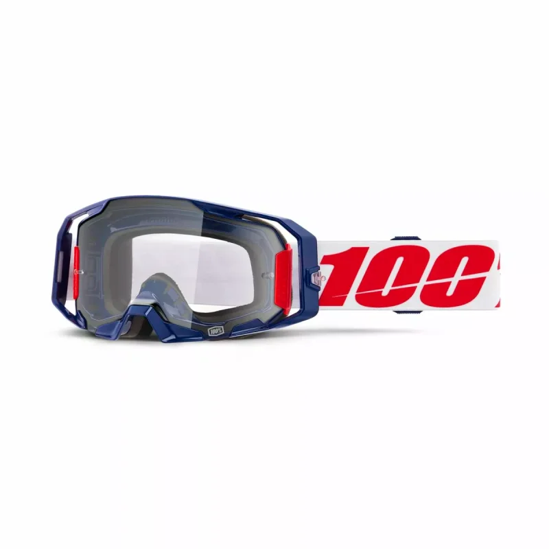 100% ARmatic Goggle Machz Clear 26013815 100% Motocross Goggles