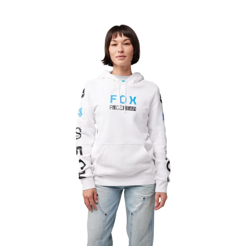 Woman Fox Race Spec White Fleece 32898-008 Fox hoodies-sweaters-Jacket-Pants