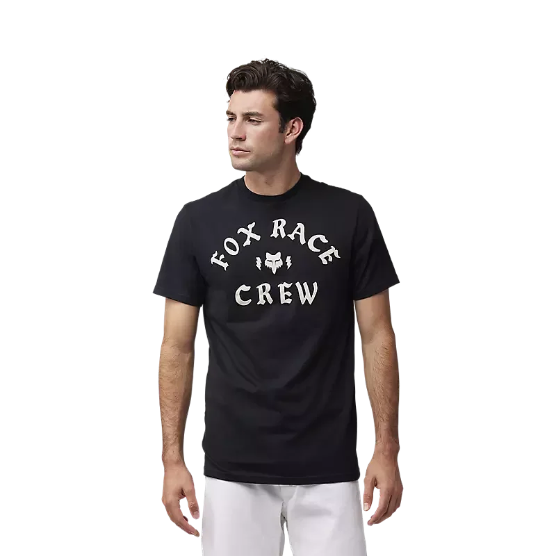 T-shirt FOX Race Crew Premium Black 32855-001 Fox T-Shirt & Tank