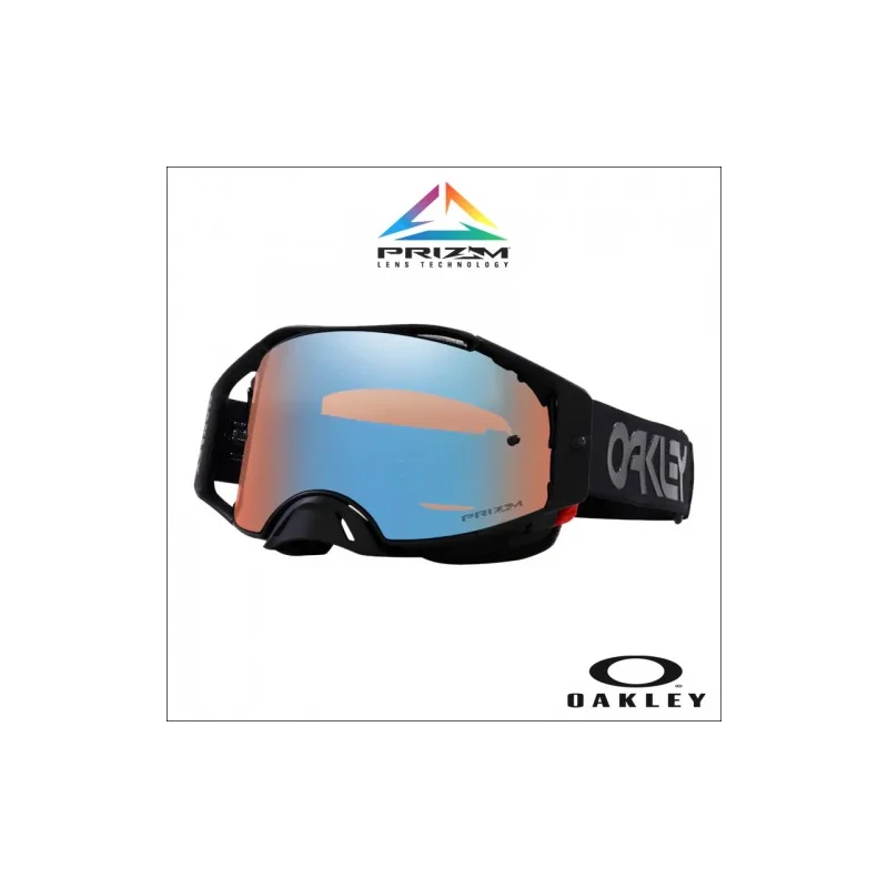 Goggle Oakley Airbrake MX Blackout - Prizm Sapphire Iridium OO7046-F6 Oakley Motocross Goggles