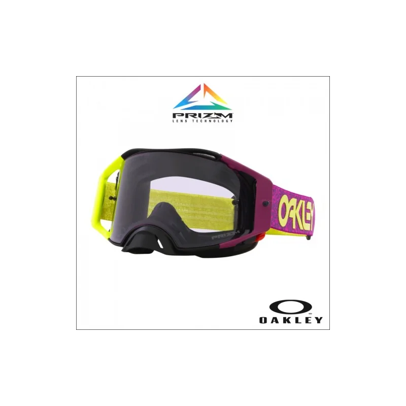 Goggle Oakley Airbrake MX Retina Purple Viper Room Prizm Low Light OO7046-F7 Oakley Motocross Goggles