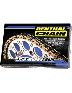 Chain Renthal R1 Works passo 520 C127 Renthal Chaînes