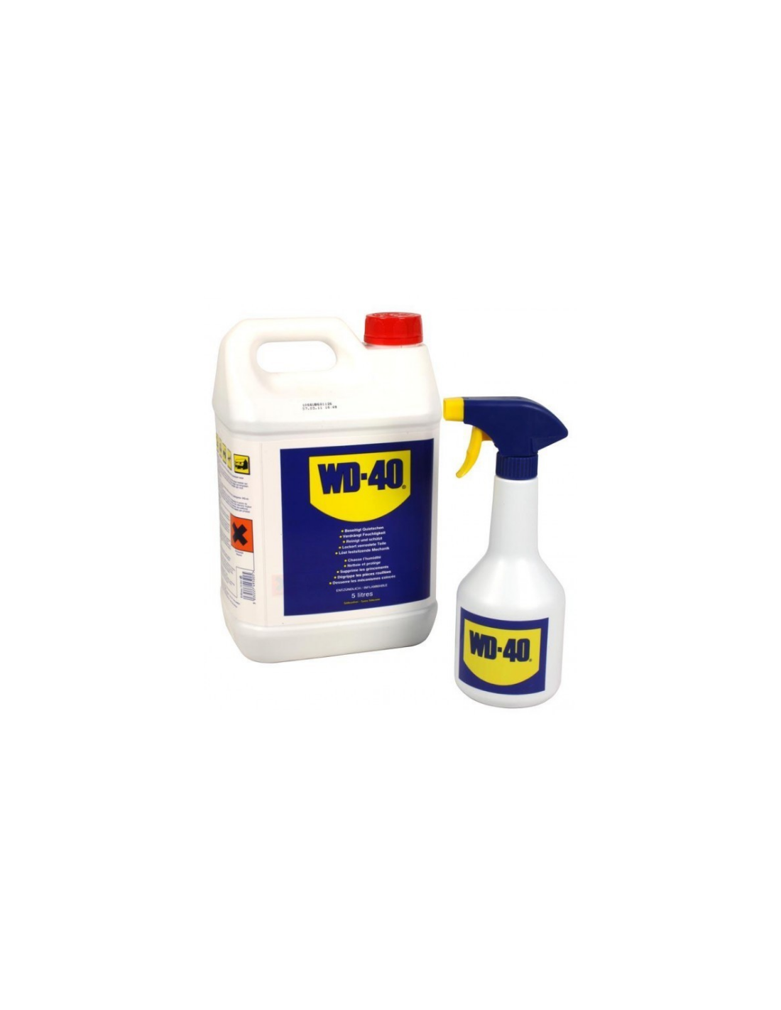 WD-40 TANICA CON DOSATORE SPRAY 5LT