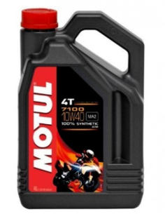 Engine Lubrificant Motul 7100 10w40 4 Liter 104092 Motul   Motocross Engine Oil
