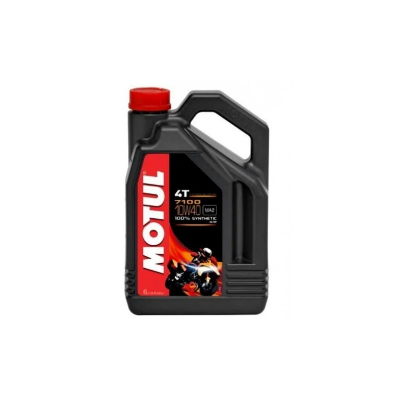 Engine Lubrificant Motul 7100 10w40 4 Liter 104092 Motul   Motocross Engine Oil