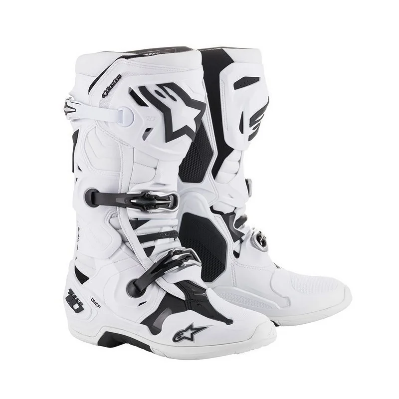 ALPINESTARS TECH 10 BOOT WHITE 1001920 Alpinestars Bottes cross