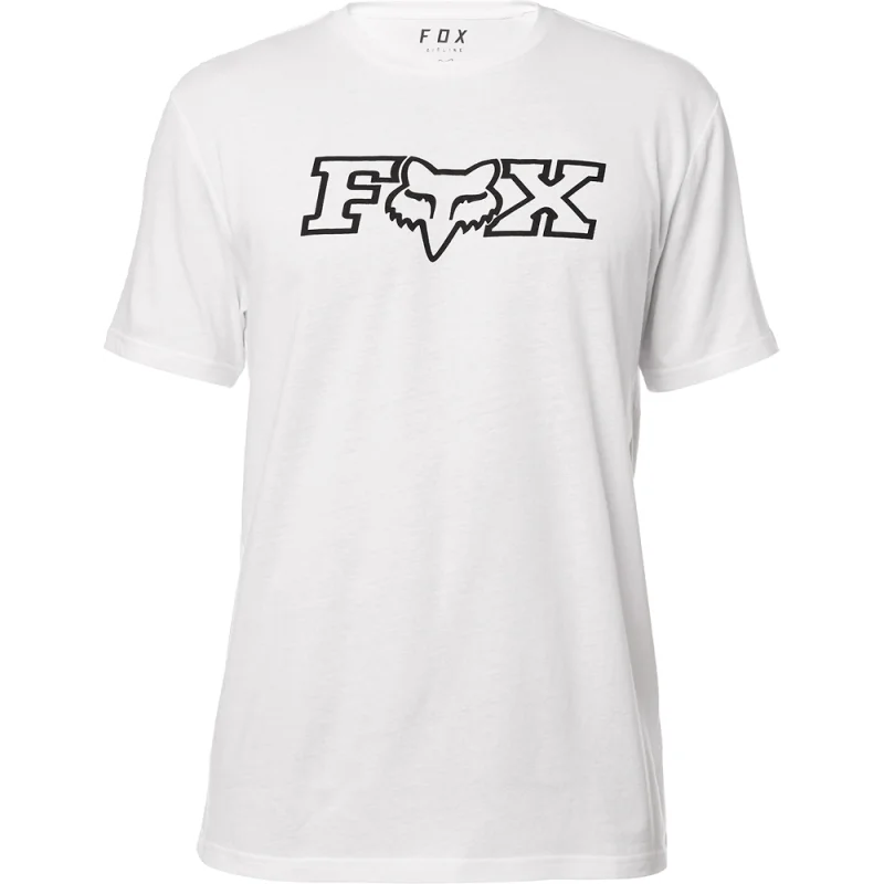 T-Shirt Fox Head SS Airline Tee White 21599-190 Fox T-shirts-tops