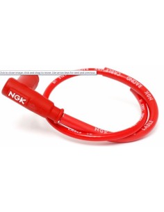 SPARK PLUG-CABLE SET red CR2 CR28048 Ngk Spark plugs and Spark Plug Sockets