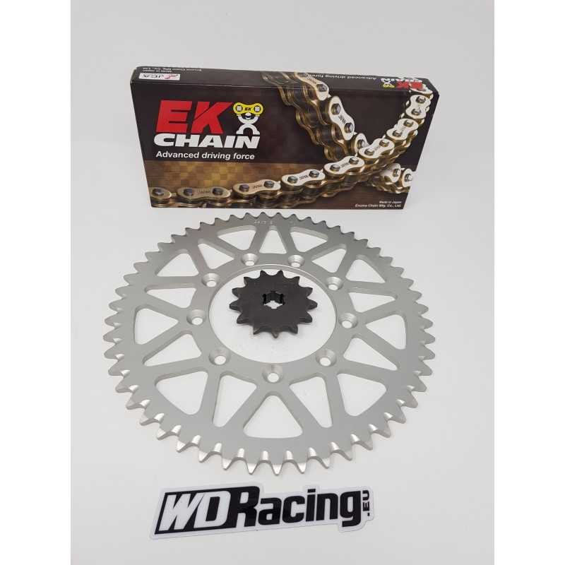 Kit Chain +Sprokets (51-13) TM MX-EN 350551+80113+EK520120 PBR Chain and Sprocket Kits