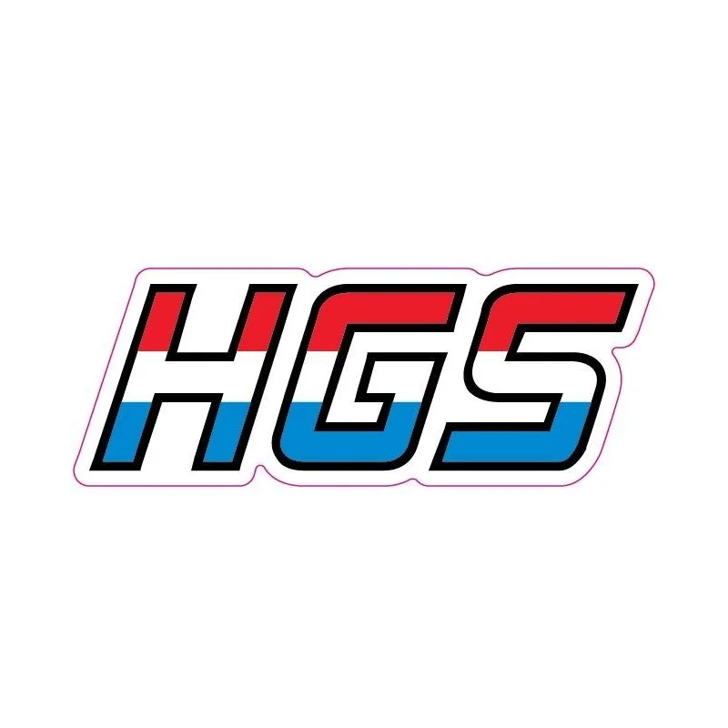 Decal Logo HGS 3 pz AdesivoHGS  Adesivi singoli (Loghi)