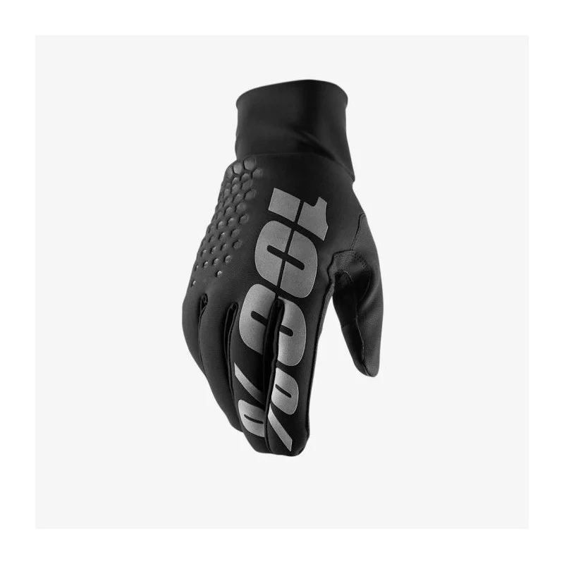 Winter Gloves 100% Brisker Hydromatic Black 4596 100% motocross-handschuhe