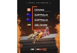 Presentato il Calendario del World Supercross Championship 2024