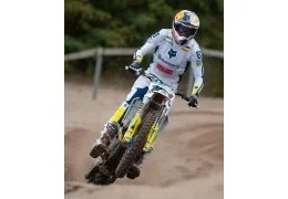 Mattia Guadagnini con Nestaan Husqvarna Factory Racing